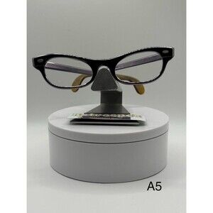 Antique Eyeglasses NON RX | NOS | Purple Aluminum Cat Eye Style Wearable | 1950s